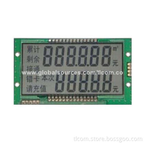 Segment Alphanumeric LCD Modules, STN Negative, High-end Meters and Instrument, Meters Display with